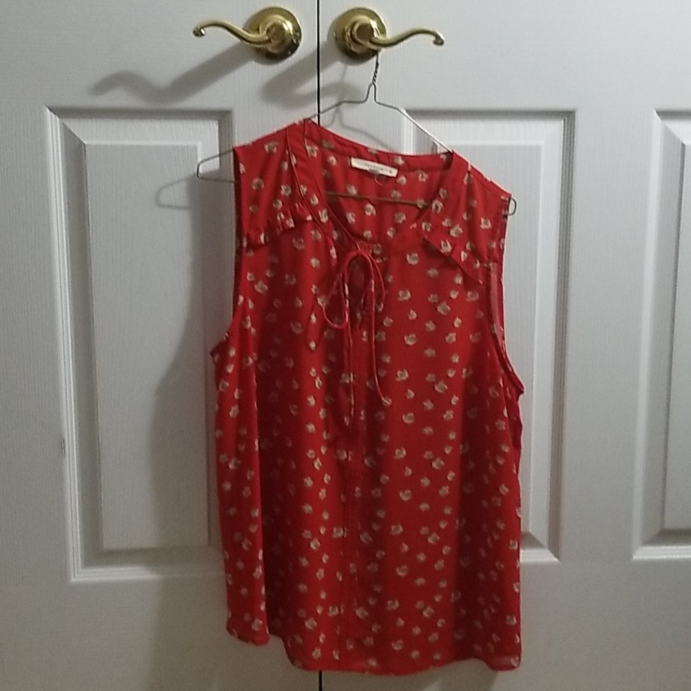 Fun2Fun ulrica tie neck blouse